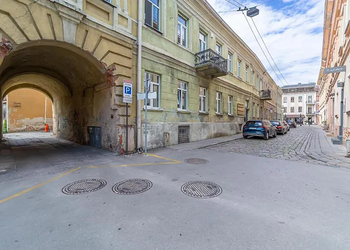 Jazz Old Town With Ac Appartement Kaunas